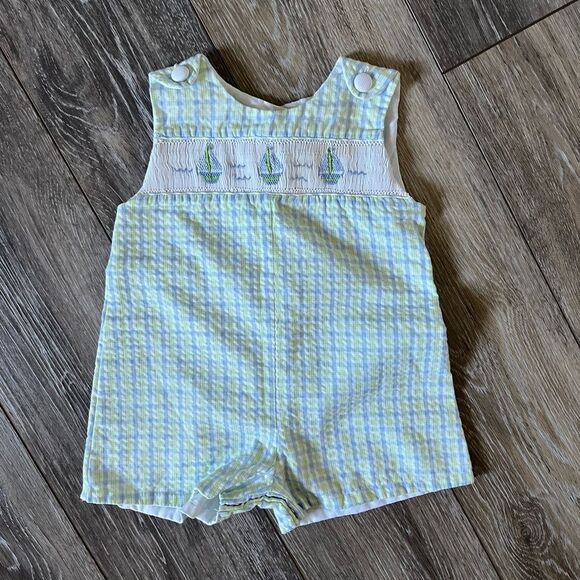 Carter's Other - Carter's Smocked Baby Romper
